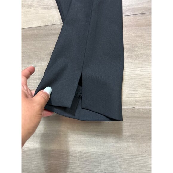Classiques Entier Black Wool Skinny Midtown Fit Pants 12 Petite - Picture 9 of 15